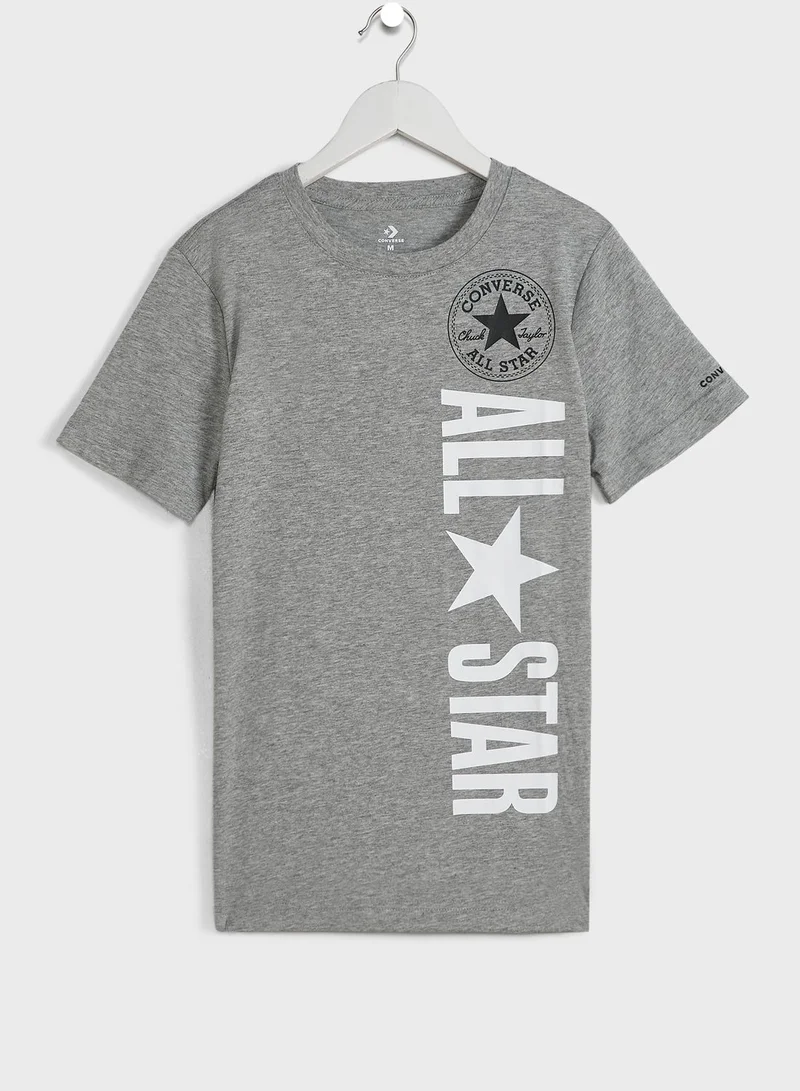 CONVERSE Youth Chuck Taylor All Star Graphic T-Shirt