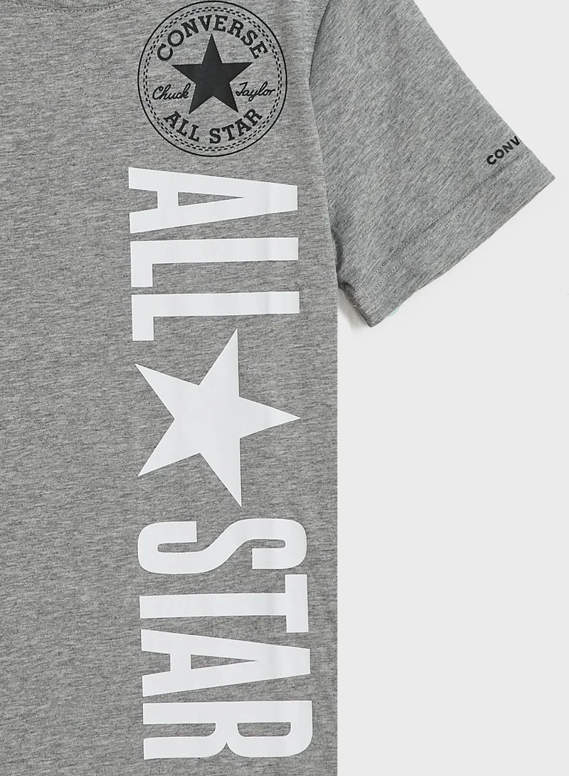 CONVERSE Youth Chuck Taylor All Star Graphic T-Shirt