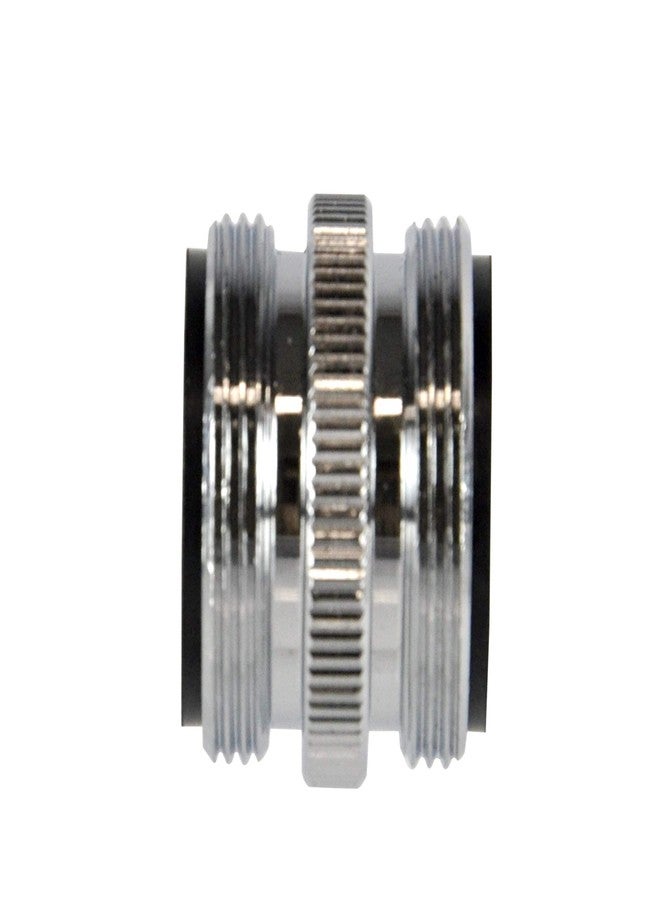 Danco 10524 15/16 in.-27M x 15/16 in.-27M Chrome Male/Male Aerator Adapter, Chrome - Image 4