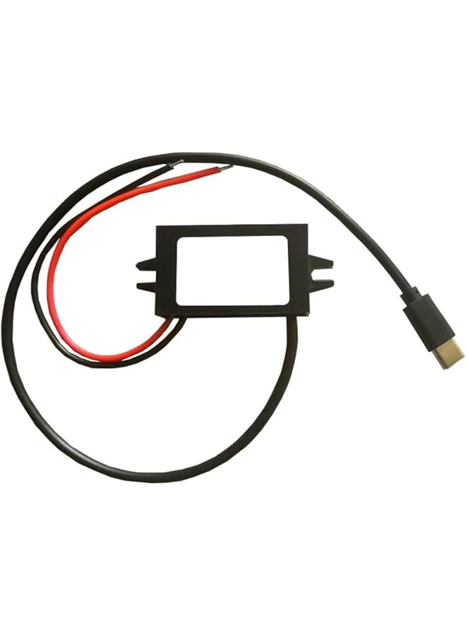promass Waterproof 12V to 5V Converter DC-DC Step Down Module Power Adapter Compatible with Raspberry Pi 4,Cellphone,Car (USB Type-C Connector) - Image 3