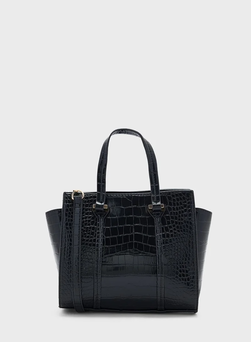 NEW LOOK Chloe Croc Mini Tote