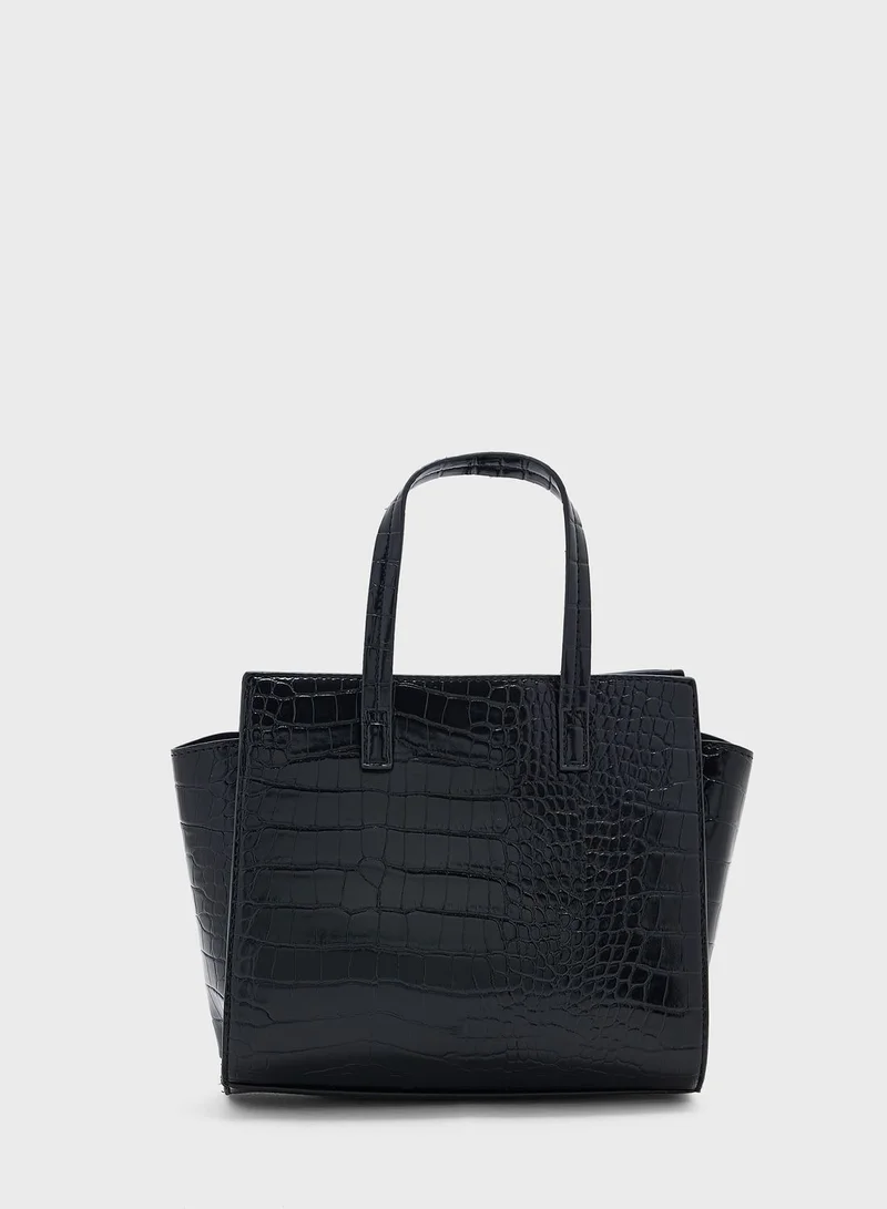 NEW LOOK Chloe Croc Mini Tote