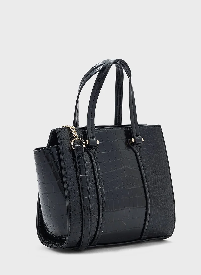 NEW LOOK Chloe Croc Mini Tote