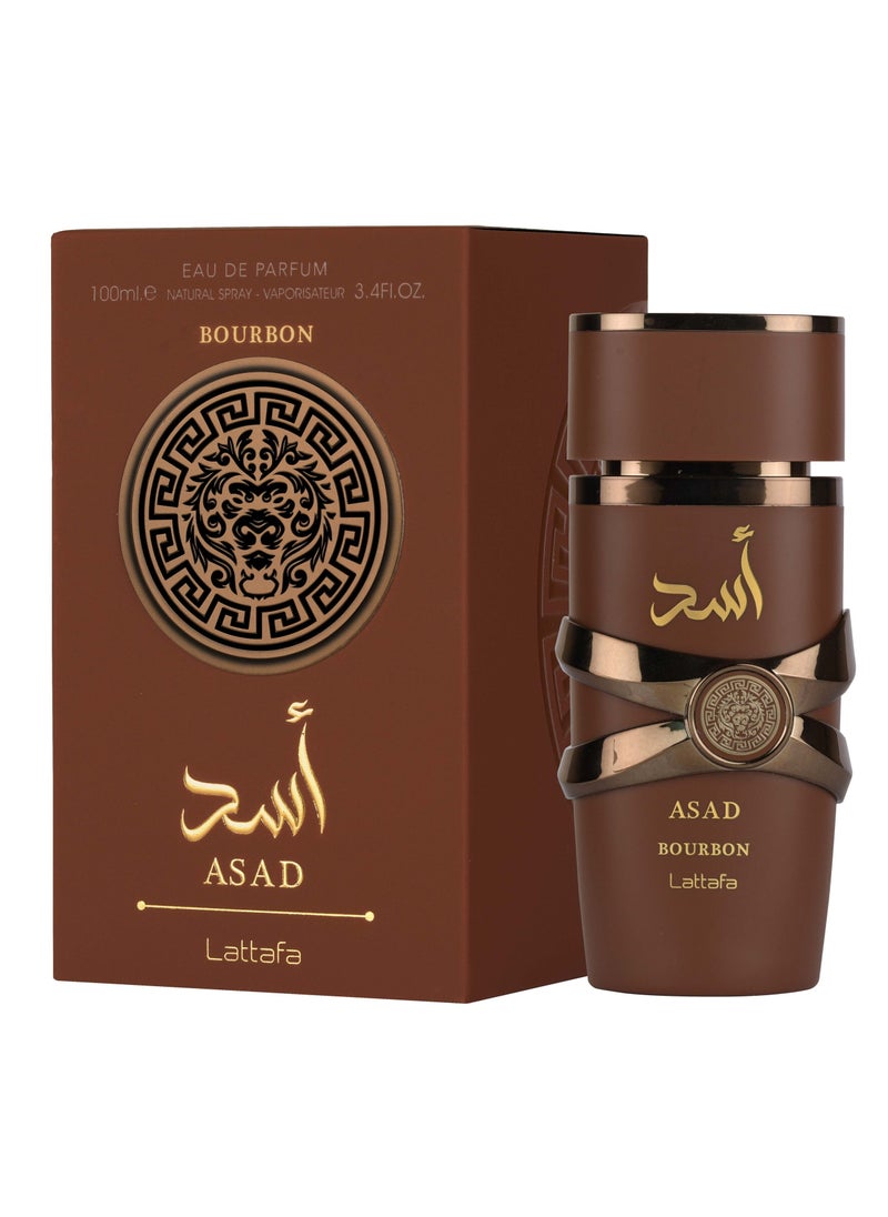 Lattafa - Lattafa Asad Bourbon Eau De Parfum 100ml - Image 1