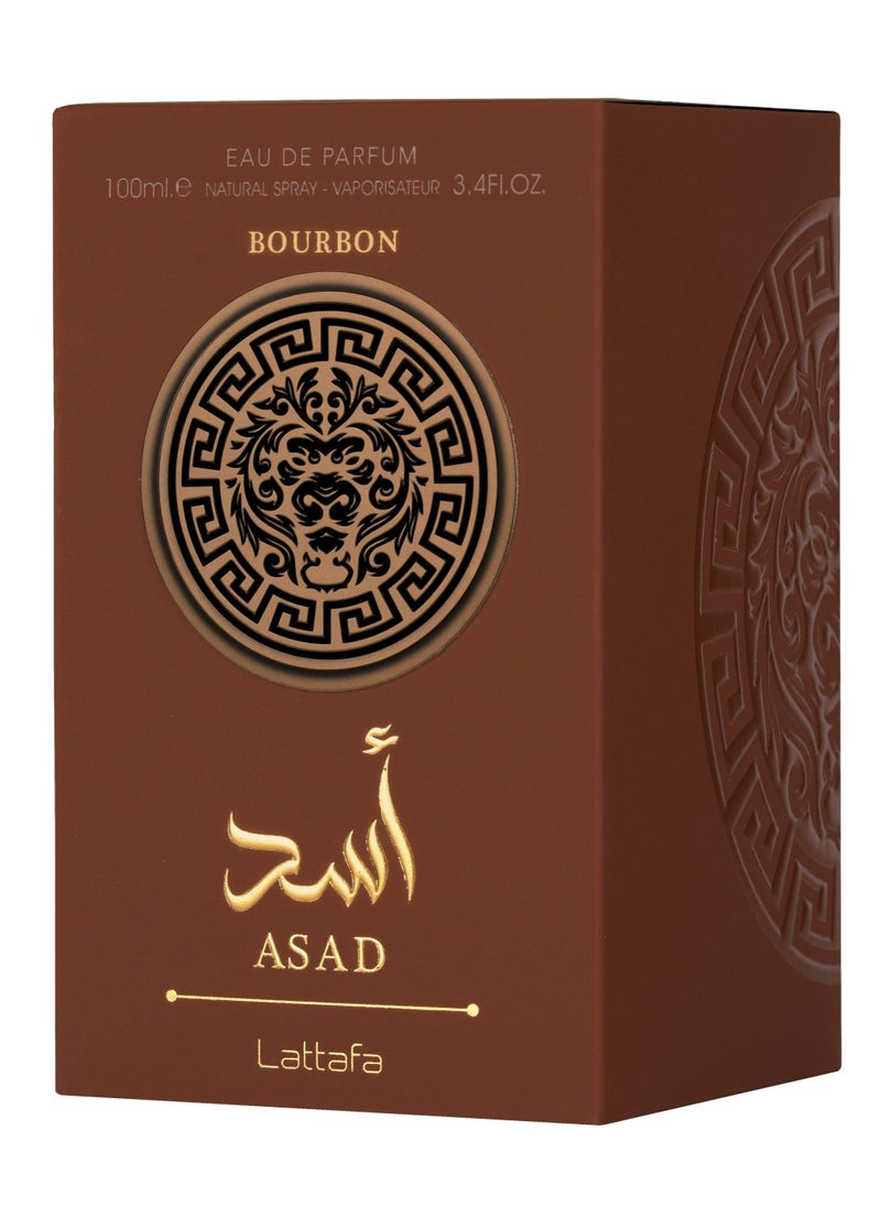Lattafa - Lattafa Asad Bourbon Eau De Parfum 100ml - Image 1
