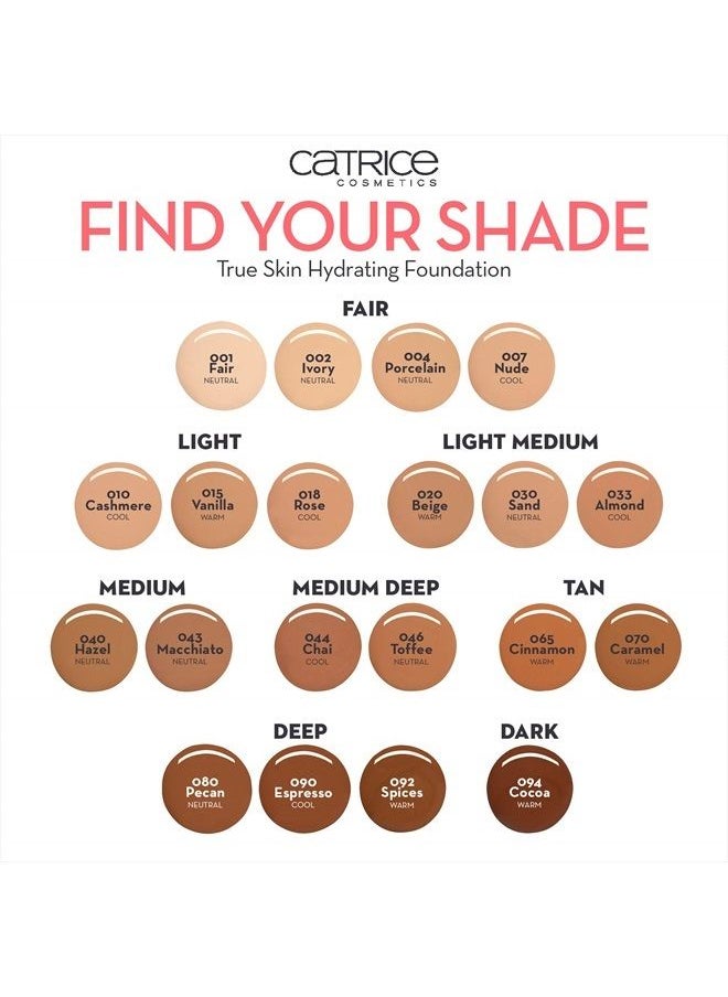 Catrice - True Skin Hydrating Foundation (007 | Cool Nude) - Image 1
