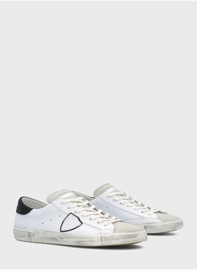 Philippe Model Low Top Lace Up Sneakers  - Image 2