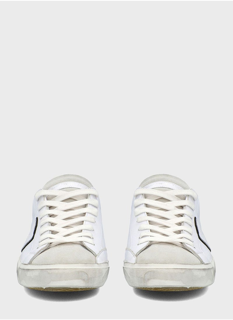 Philippe Model Low Top Lace Up Sneakers  - Image 3