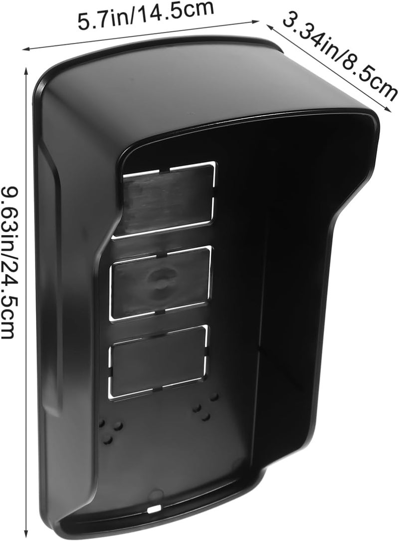 Operitacx Outdoor Doorbell Cover Plastic Protector for Attendance Machines Fingerprint Devices and Doorbells Rain Cover for All Weather Use - Image 2
