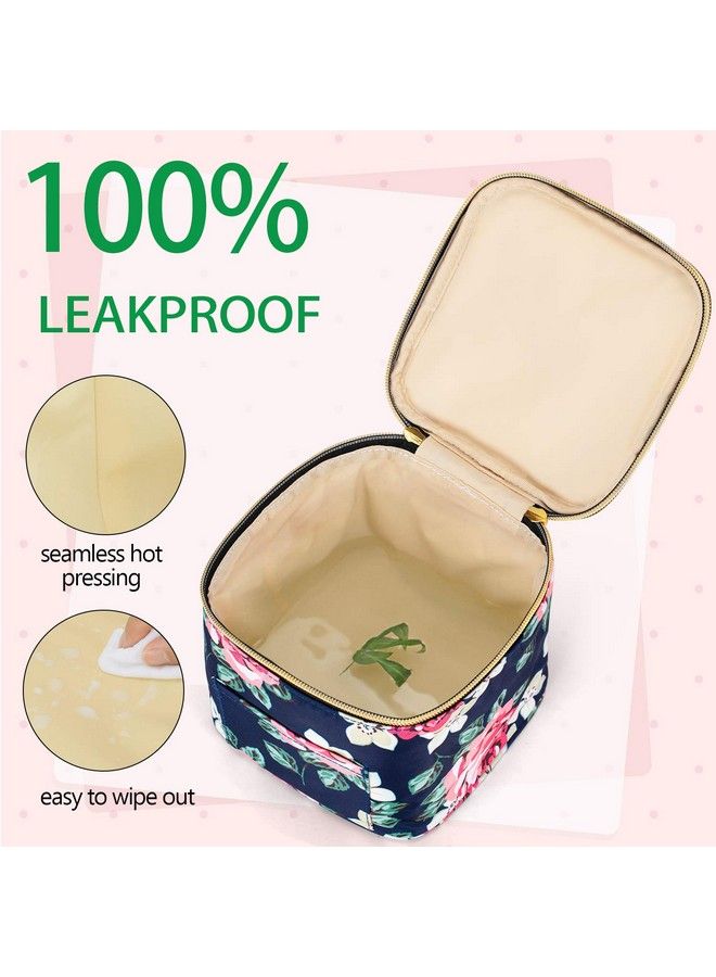 Teamoy Breastmilk Cooler Bag Baby Bottles Bag For Up To 4 Large 5 Ounce Bottles Without Nipple Perfect For Working Mom Mother (Bag Only) Peony  - Image 5