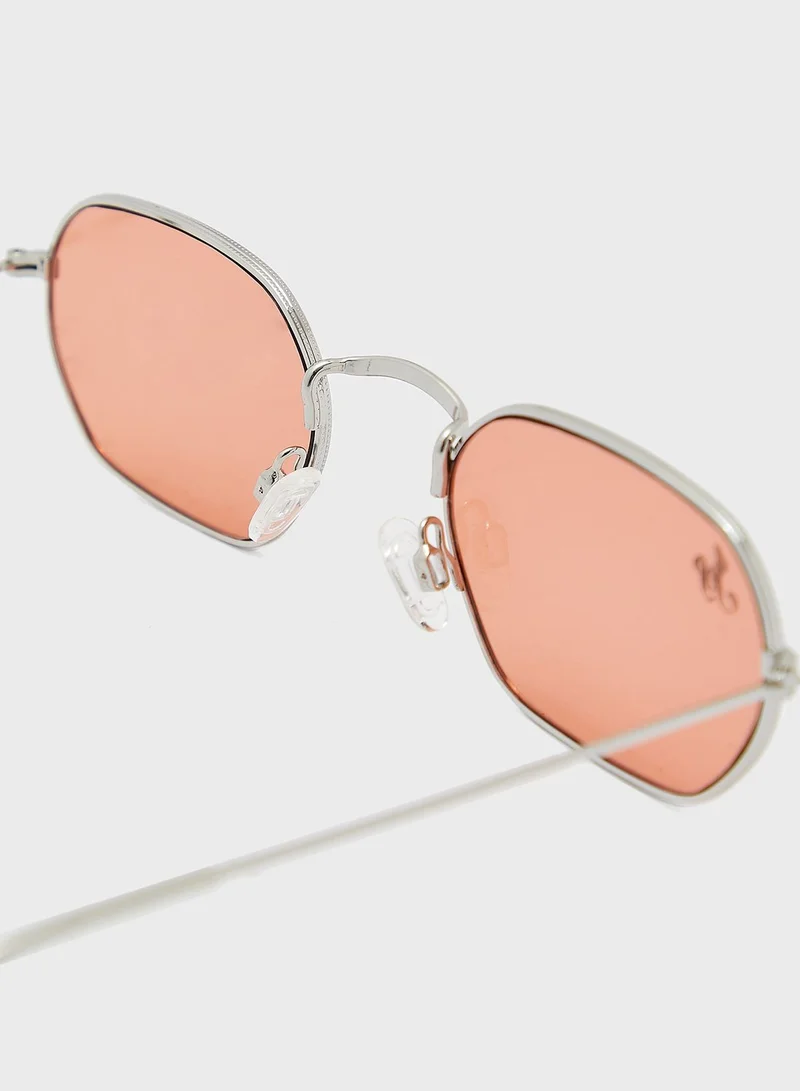 Jeepers Peepers Classic Hexagon Sunglasses
