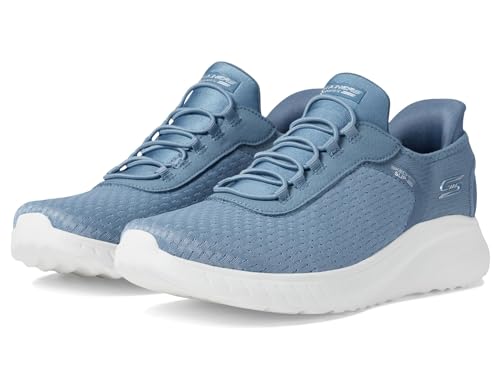 SKECHERS أحذية سكيشرز النسائية سهلة الارتداء بوبس سكواد فوضى - باللون الرمادي، 7 - Image 1