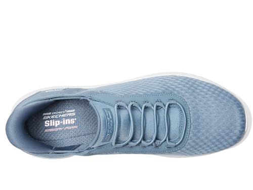 SKECHERS أحذية سكيشرز النسائية سهلة الارتداء بوبس سكواد فوضى - باللون الرمادي، 7 - Image 2