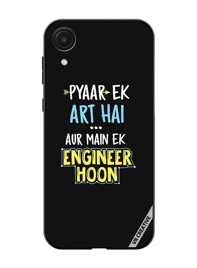 VR CREATIVE غطاء حماية لهاتف سامسونج جالكسي A03 كور تصميم بيار إيك آرت ملون - Image 1