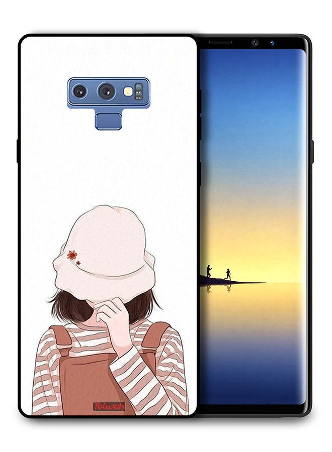 Tolwak Samsung Galaxy Note 9 Protective Case Cover Hide Face By Hat  - Image 1
