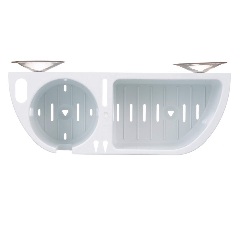 Seachoice Cruisin' Caddy, UV-Resistant Marine Boat Beverage and Item Organizer, White - Image 4