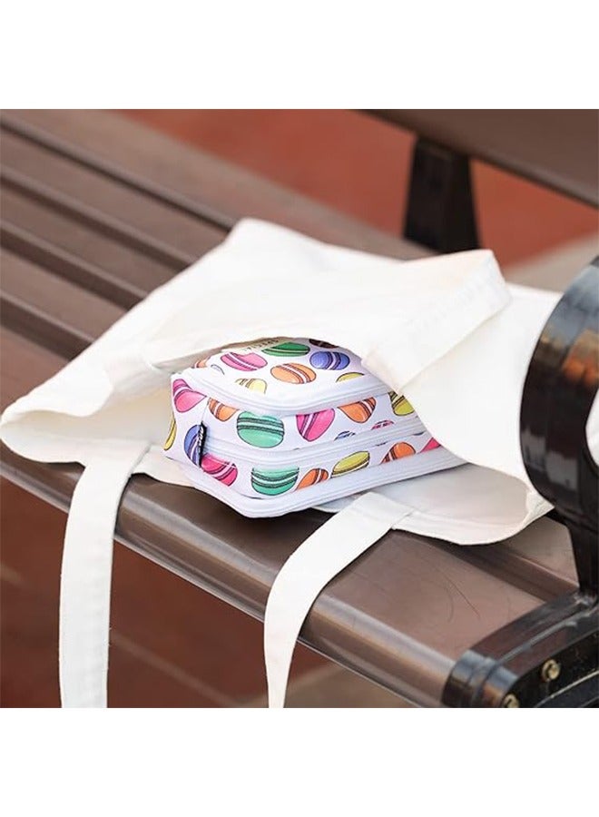 YelaJoy Large Pencil Case Big Capacity 3 Compartments Canvas Pencil Pouch for Teen Boys Girls School Students - Image 5