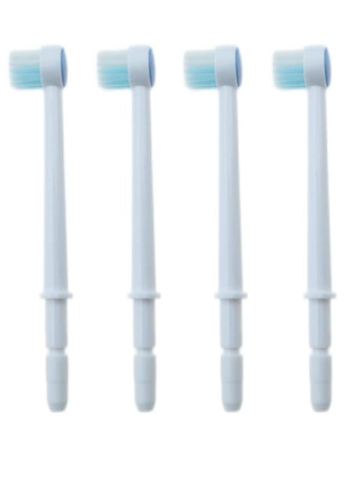 VWONST Replacement Dental Water Brush Heads Compatible with Waterpik Water Flossers Toothbrush and Oral Irrigators, 4-Pack - Image 1