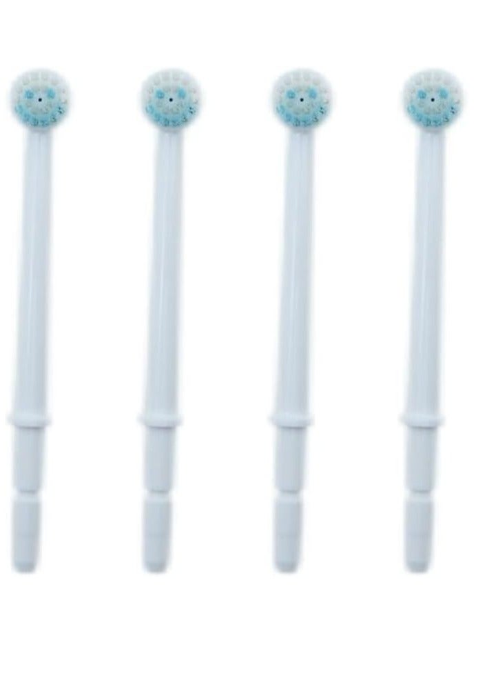 VWONST Replacement Dental Water Brush Heads Compatible with Waterpik Water Flossers Toothbrush and Oral Irrigators, 4-Pack - Image 2