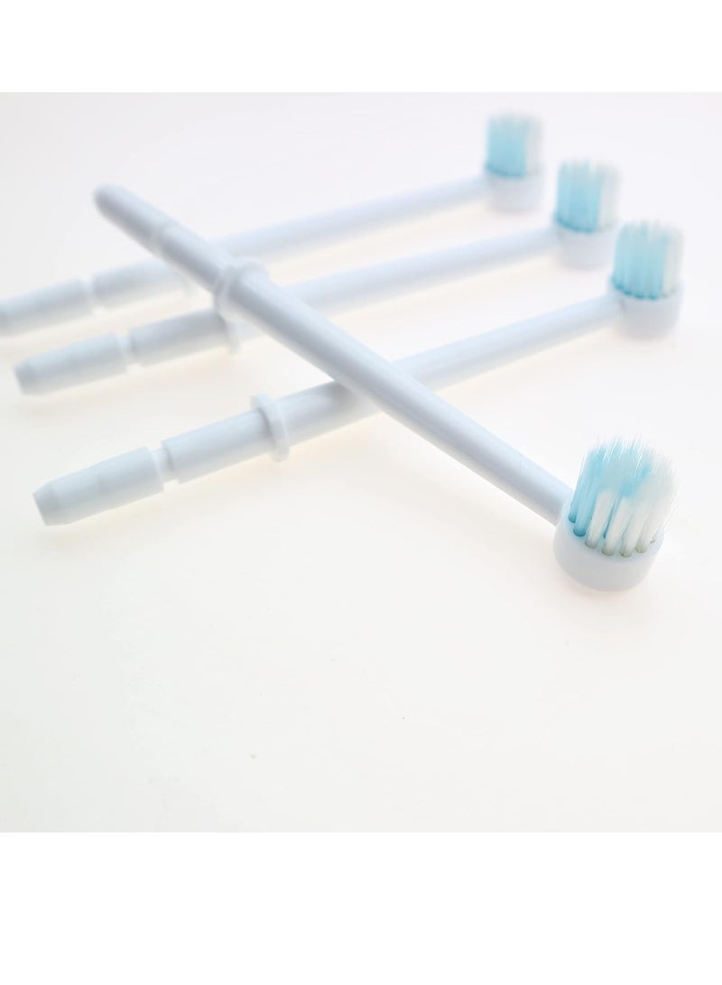 VWONST Replacement Dental Water Brush Heads Compatible with Waterpik Water Flossers Toothbrush and Oral Irrigators, 4-Pack - Image 4