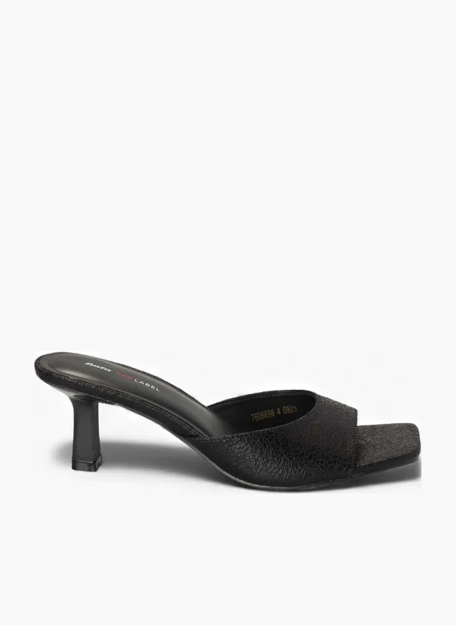 Bata Kitten Heel Slip-On Sandals