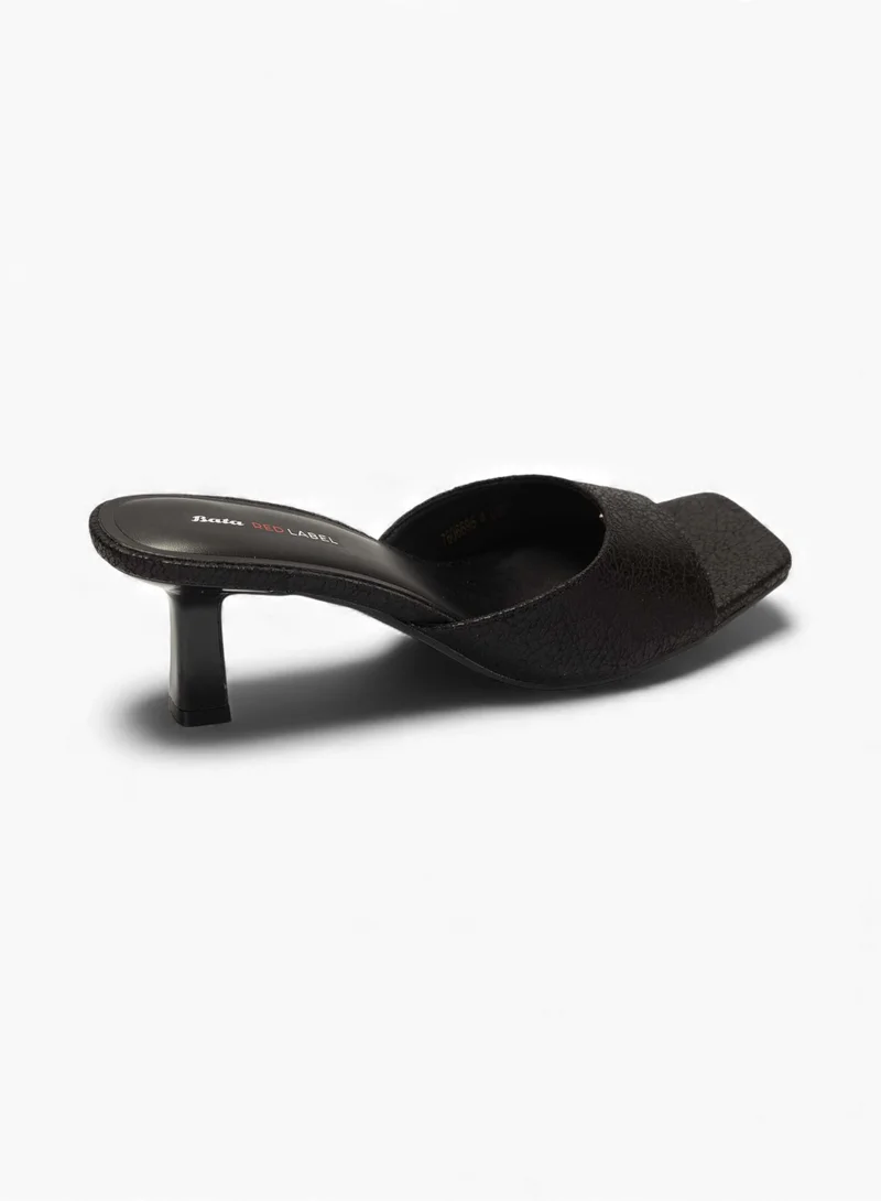 Bata  Kitten Heel Slip-On Sandals for Women | Best Price UAE