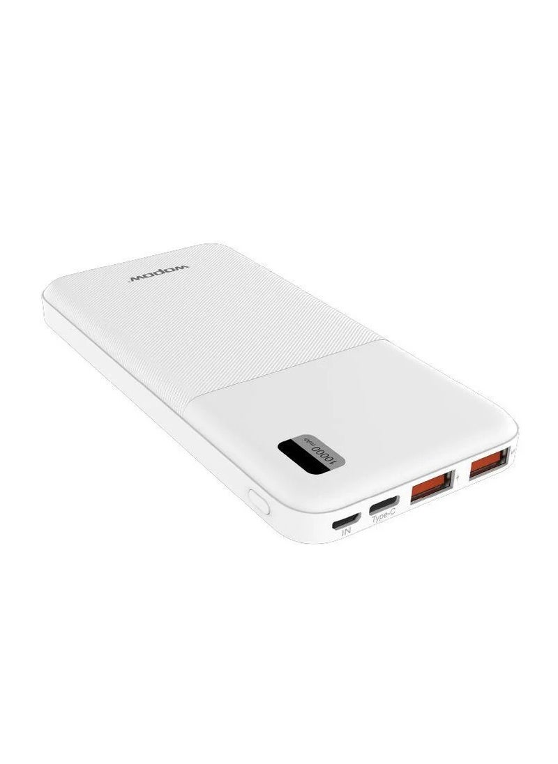 Wopow - Power Bank 10000 mAh P41 2 Port USB And 1 Port Type C For Charge Phone - Image 1