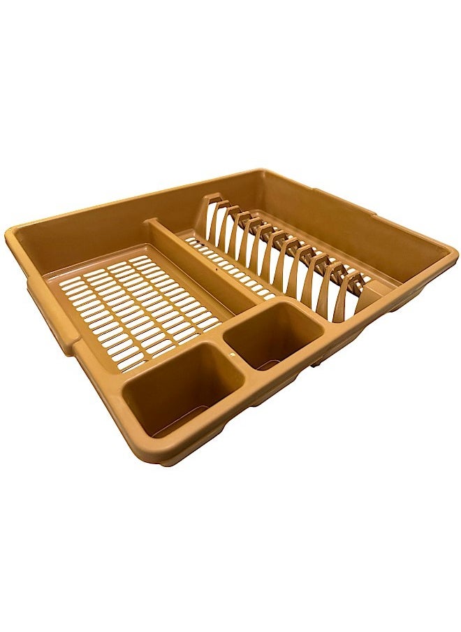 YOLO Single-tier dish rack for Dish Drainer with 12 Plate Shelf, - 46x 38 x 8 cm  - Image 3
