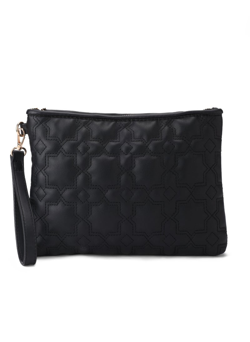 Pavo Black Mamluki Clutch - Image 4