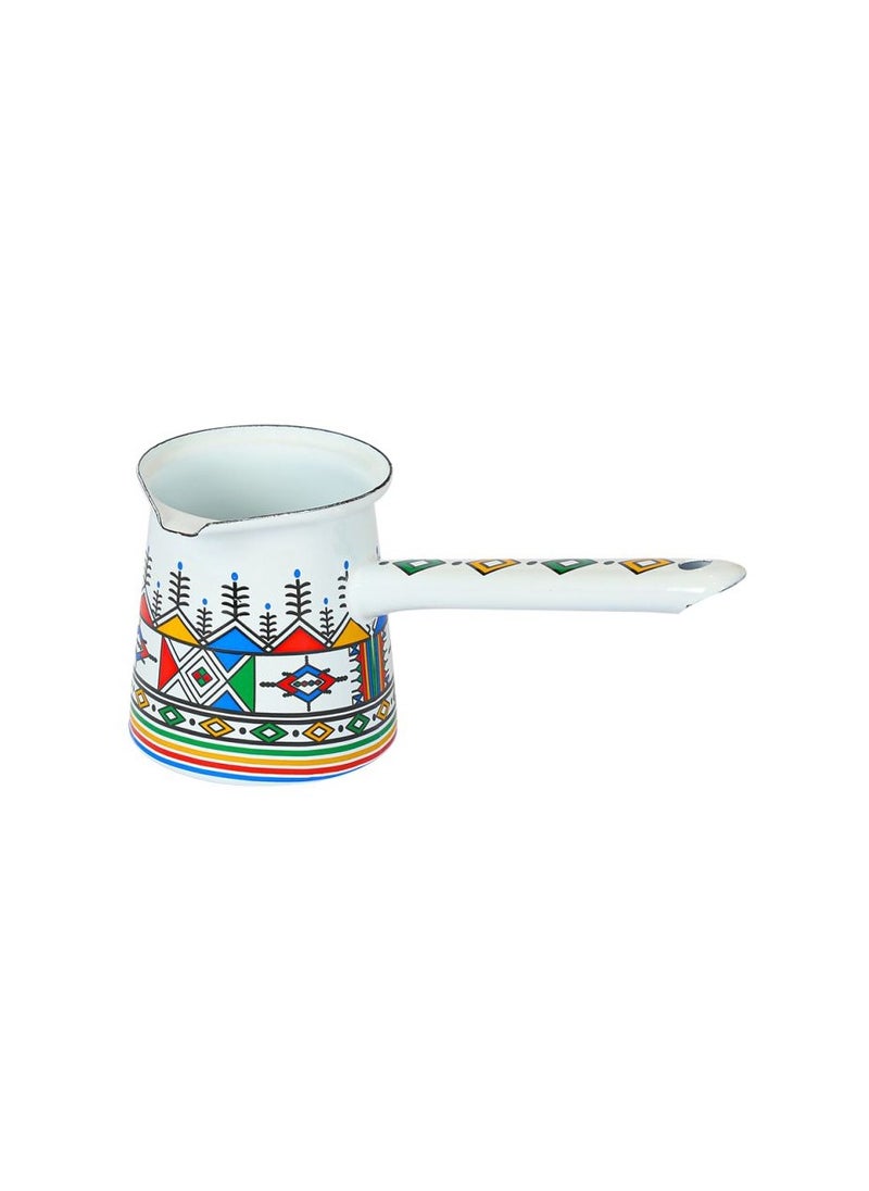 Alsaif home Saif Home White Ghadar Coffee Pot - Small 