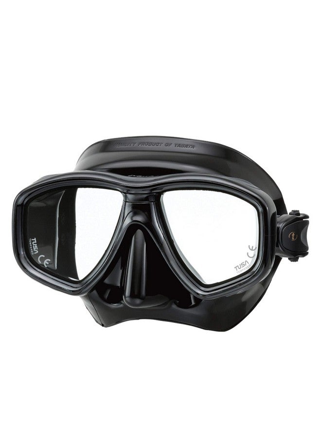 TUSA M212 Freedom Ceos Scuba Diving Mask, Black;Black - Image 2