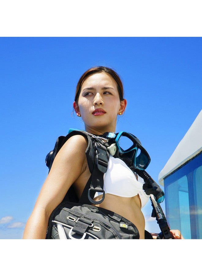 TUSA M212 Freedom Ceos Scuba Diving Mask, Black;Black - Image 5