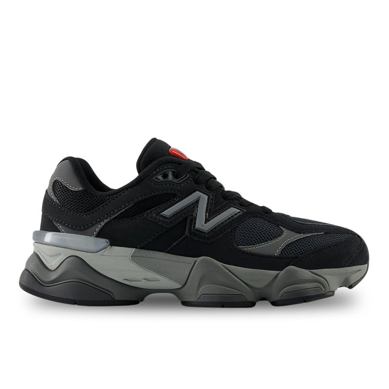 New Balance 9060 Big Kids Shoes (Black Castlerock, 7) - Image 4