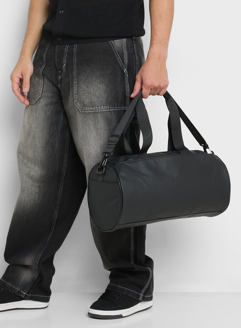 Gym Duffle Bag With Shoe Compartment