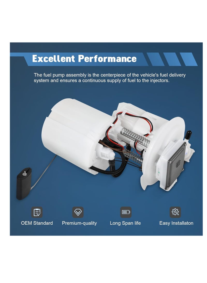 Generic Electric Auto Fuel Pump Module 31110-D5500 Compatible with Sonata Fits for Optima 2015-20 Fuel Pump Module Assembly Auto Parts 31110-C2500 - Image 2