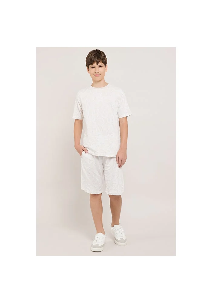R&b Solid T-Shirt with Shorts Set