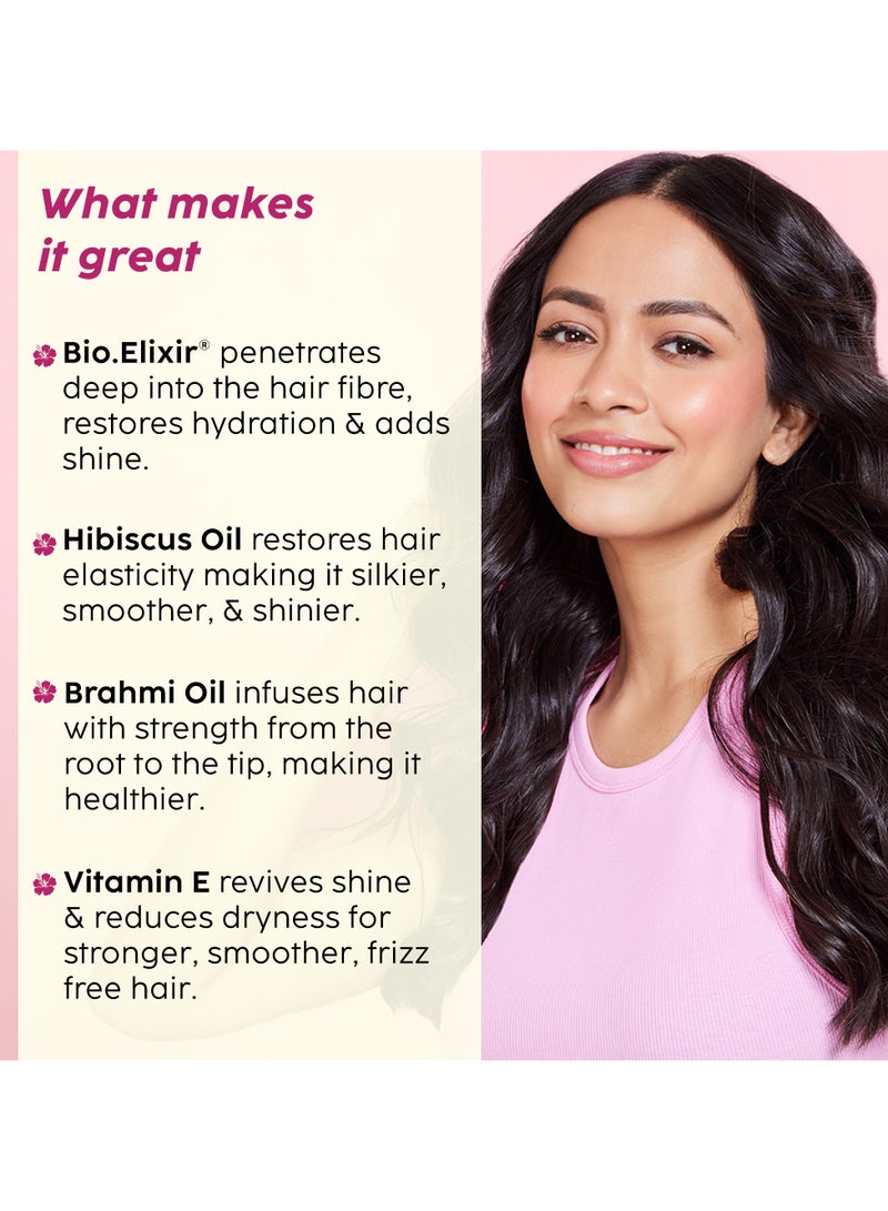 PLIX THE PLANT FIX Hibiscus Bond Repair Advanced Hair Oil for Damaged Hair - 100ml Repairs Damaged Hair Due To Heat Styling Restores Strength & Reduces Breakage - Image 5