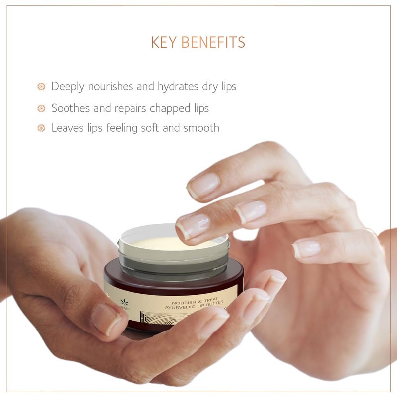 SoulTree Hemp Nourish  Treat Ayurvedic Lip Butter  15g - Image 3