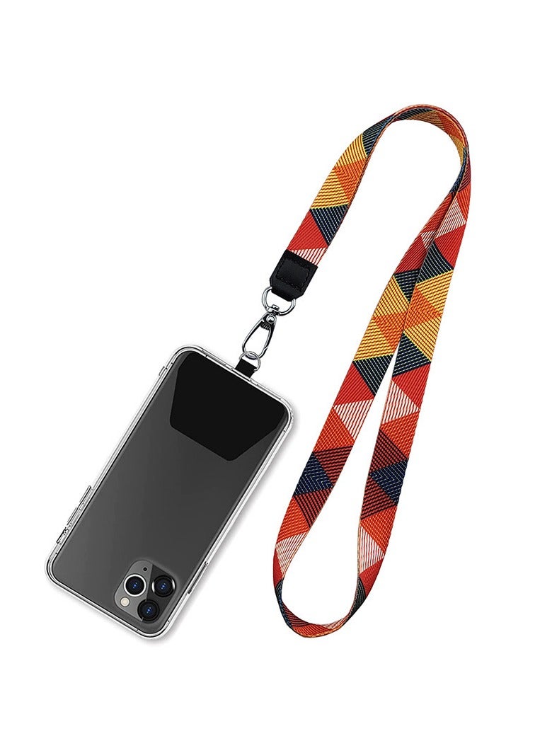 Cell Phone Lanyard, Universal Cell Phone Lanyard, Cell Phone Tether Safety Strap, Fits Most Smartphones with Full Coverage Cases  - Image 1