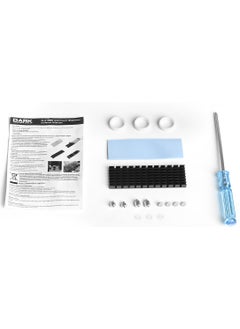 Dark M.2 Nvme, Ngff Aluminum Heatsink + Thermal Pad + Screw Set (DK-AC-M2SCRW)  - Image 3