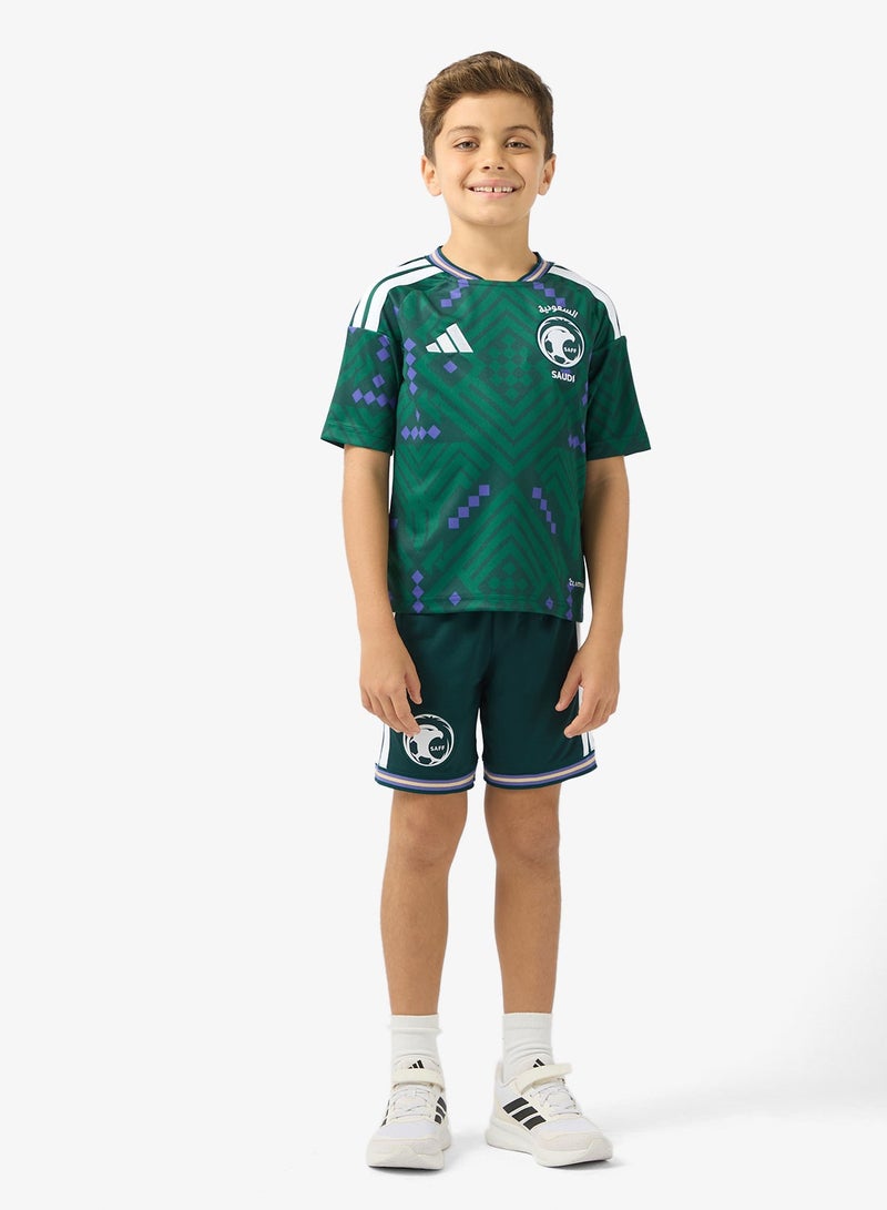 Adidas Kids Youth Saudi Arabia Home Jersey - Image 4