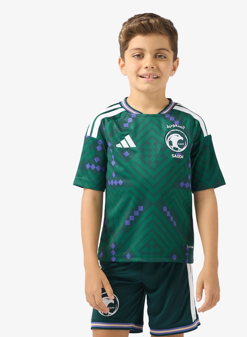 Adidas Kids Youth Saudi Arabia Home Jersey - Image 1