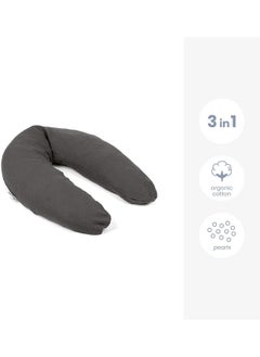 Doomoo Comfy Big Multi-Use Pillow, Tetra Grey, 35001021  - Image 3