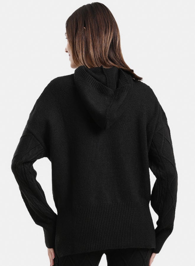 Carina Cable Knit Lounge Pullover - Image 4