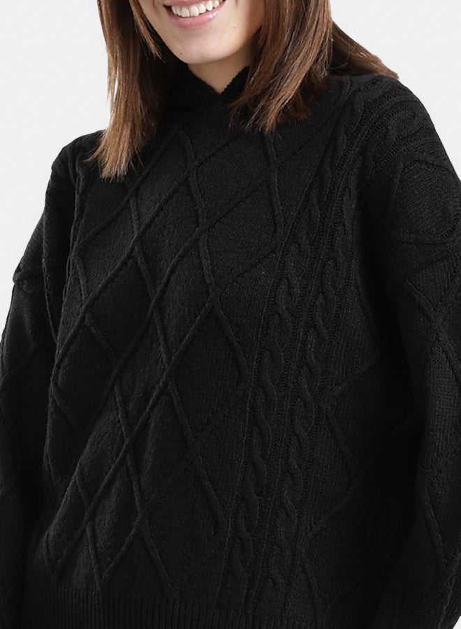 Carina Cable Knit Lounge Pullover - Image 5