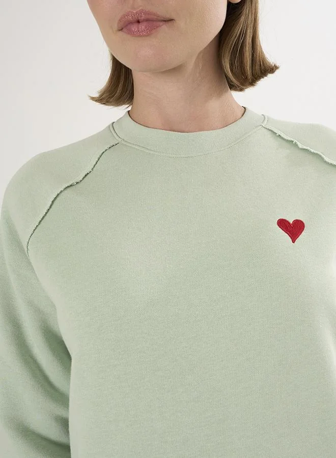 FELIX HARDY Basic Crew Neck Sweatshirt