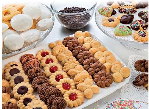 imperia Imperia Cookie Biscuit Machine Includes 18 Accessories 14 Dies Plus 4 Dispenser  - Image 3