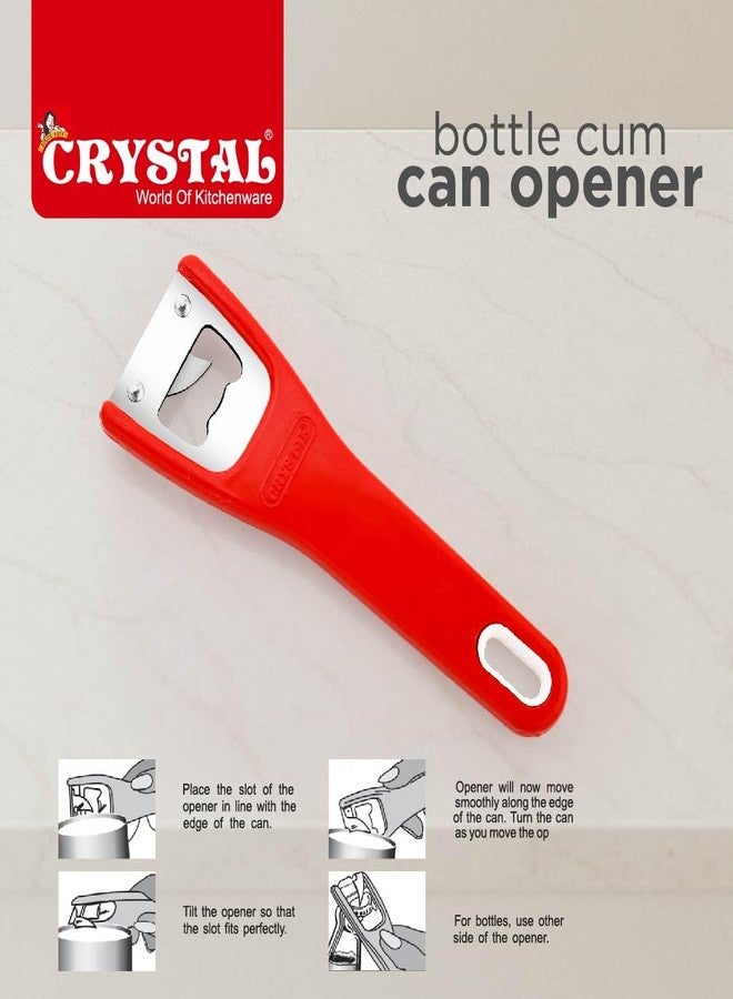 Crystal - MKA011 Stainless Steel Bottle Cum Can Opener, Multicolor - Image 3