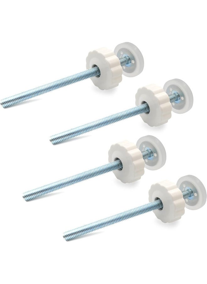 vmaisi vmaisi 4 Pack Pressure Gates Threaded Spindle Rods M8 (8 mm), Baby Gates Accessory Screw Bolts Kit Fit for All Pressure Mounted Walk Thru Gates (8mm 4 Pack)  - Image 5