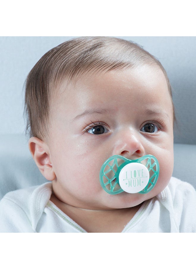 Soother With Orthodontic Teat 0M+ - Rose Quartz